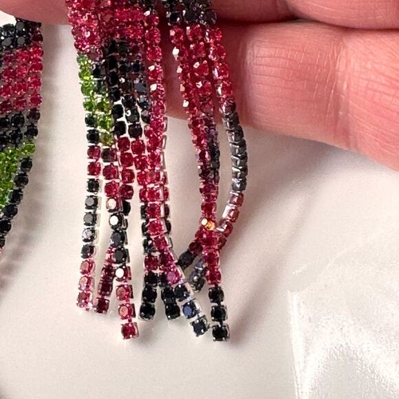 Zara Rhinestone Earrings - Picture 5 of 11